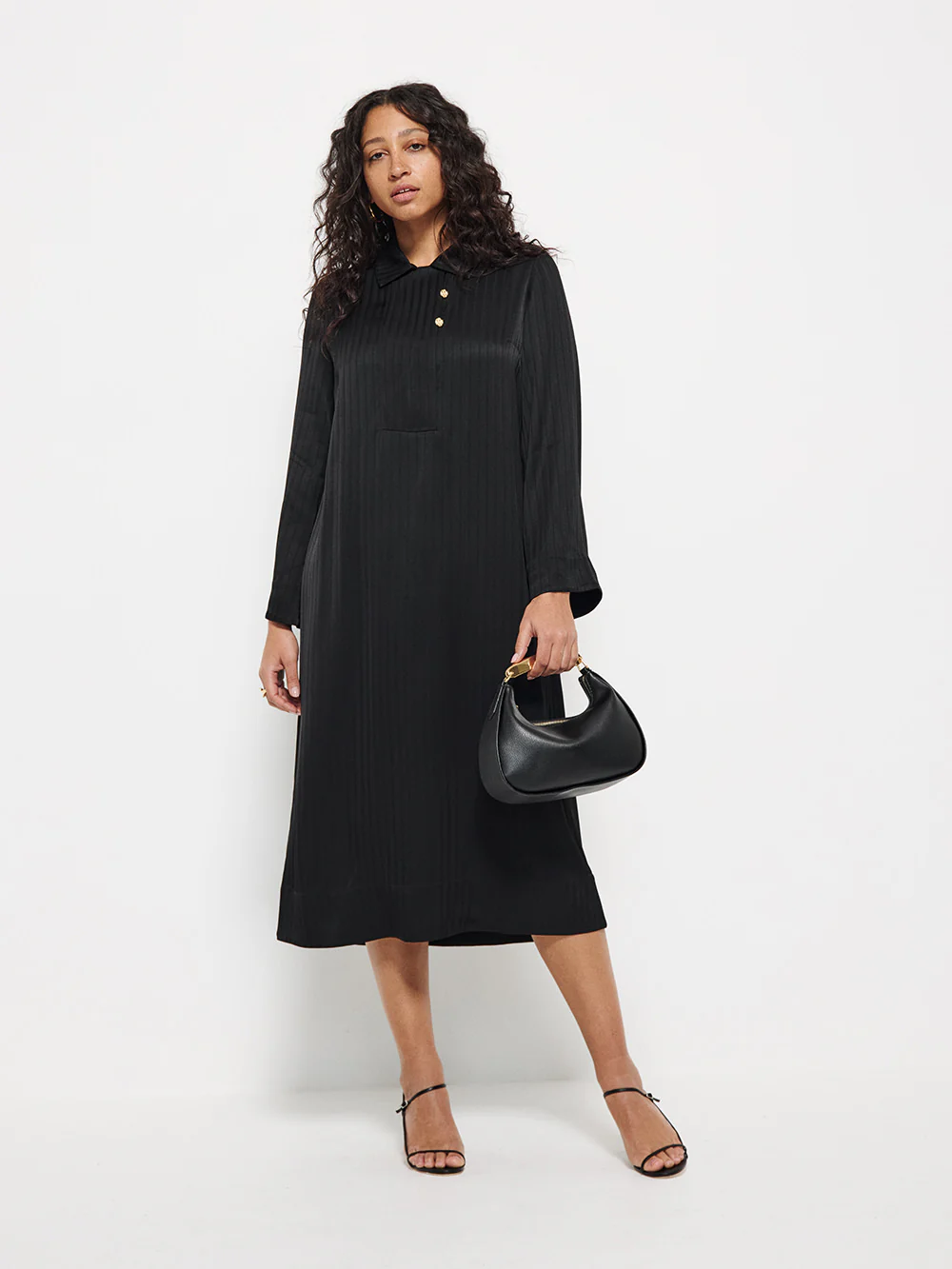 Collared Sheath Dress - Image 4