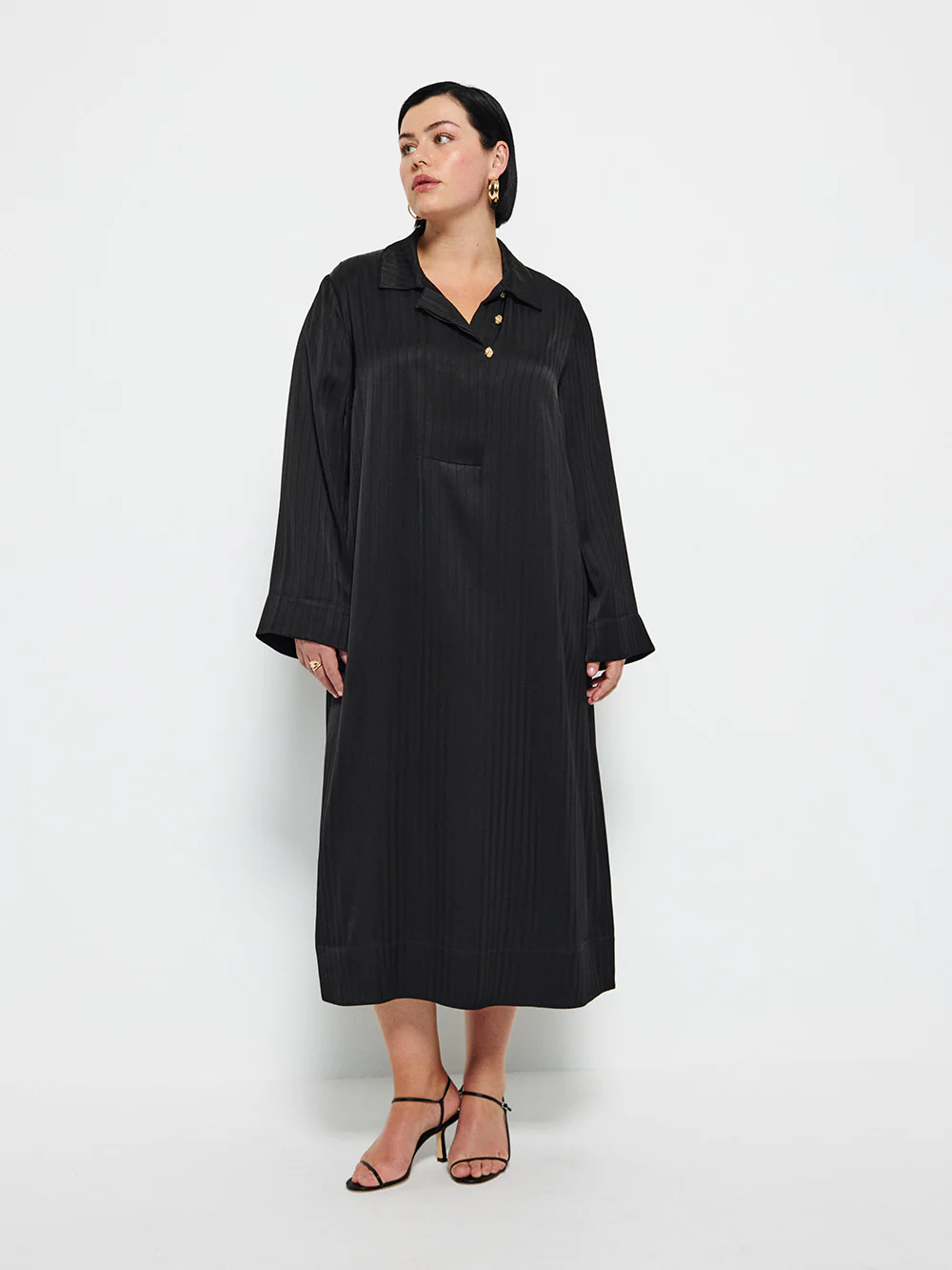Collared Sheath Dress - Image 5